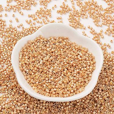 Baking Paint Glass Seed Beads SEED-S042-15B-26-1