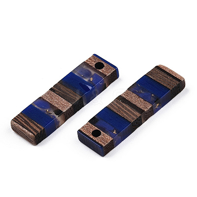 Translucent Resin & Walnut Wood Pendants RESI-TAC0017-47-A01-1