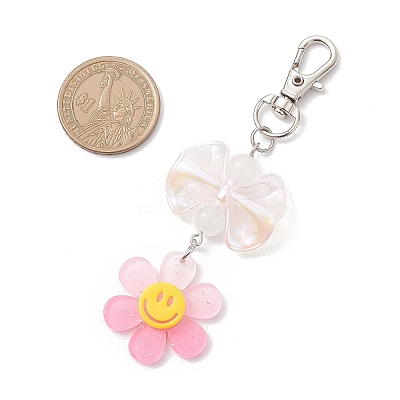 Acrylic Pendant Decorations HJEW-JM03857-03-1