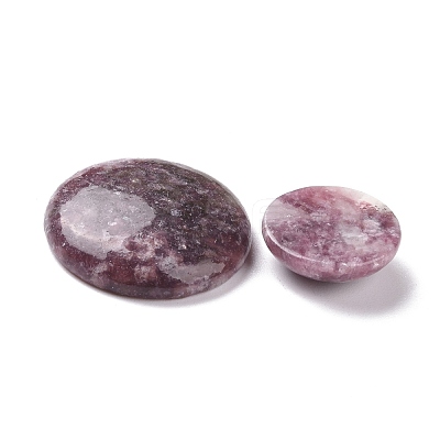 Natural Lepidolite Cabochons G-P469-15A-1