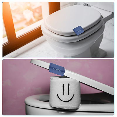 8Pcs 4 Colors Plastic Toilet Seat Lifter FIND-FH0009-33-1