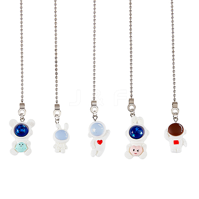 5Pcs Resin Ceiling Fan Pull Chain Extenders AJEW-PH01449-1