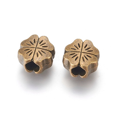 Tibetan Style Alloy European Beads X-PALLOY-14467-AB-FF-1