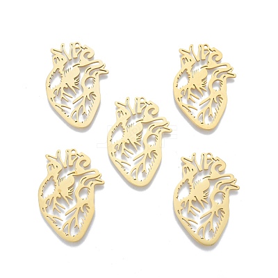 201 Stainless Steel Pendants STAS-N090-LA905-2-1