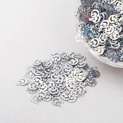 Ornament Accessories Plastic Paillette/Sequins Beads PVC-E001-13-LS02-1