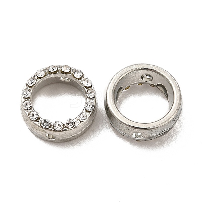 Alloy Rhinestone Bead Frame PALLOY-F290-40P-1