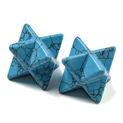 Dyed Synthetic Turquoise Beads G-A206-01B-55A-1