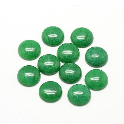 Natural White Jade Cabochons G-R416-12mm-08-1