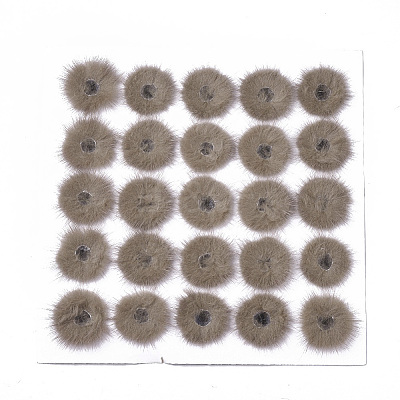 Faux Mink Fur Ball Decoration FIND-S320-03E-1
