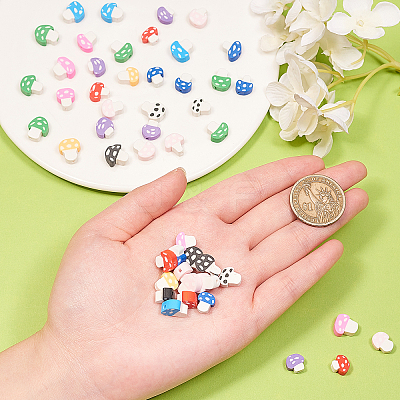 Handmade Polymer Clay Beads CLAY-CJ0001-39-1
