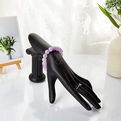 Resin Jewelry Bracelet Display Stands BDIS-WH0005-02-1