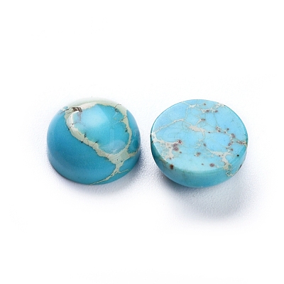 Natural Regalite/Imperial Jasper/Sea Sediment Jasper Cabochons G-G814-06A-1