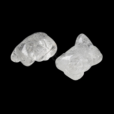 Natural Quartz Crystal Carved Healing Figurines G-B062-05F-1