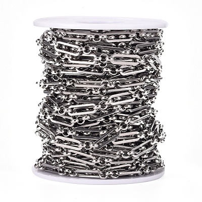 Tarnish Resistant 304 Stainless Steel Figaro Chains CHS-L022-04P-1
