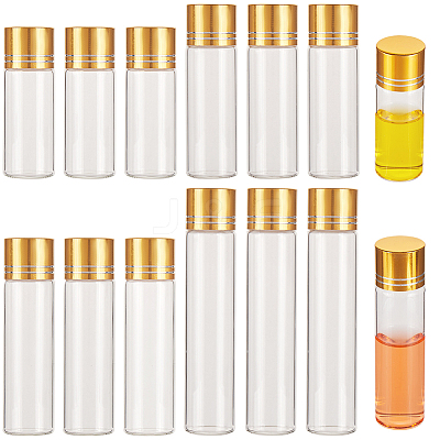 16Pcs 4 Style Glass Bead Containers MRMJ-CP0001-22B-1