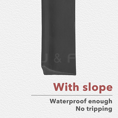 TPE Collapsible Shower Threshold Water Dam AJEW-WH0258-908B-1