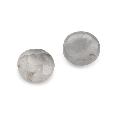 Natural Cloudy Quartz Cabochons G-B146-02A-6mm-1