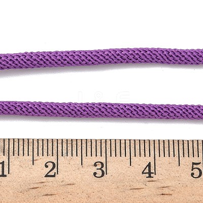 3MM Nylon Milan Cord Necklace Making NJEW-H084-01G-39-1