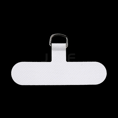 Cloth Mobile Phone Lanyard Patch AJEW-F061-01F-1