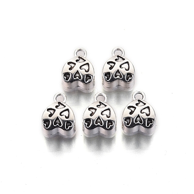 Tibetan Style Alloy Tube Bails TIBE-S314-107AS-RS-1