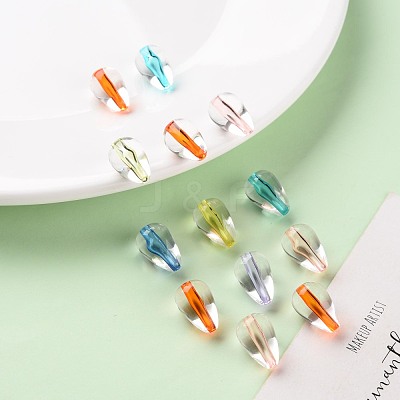 Transparent Acrylic Beads X-TACR-S154-26A-1