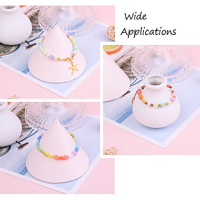 Opaque Acrylic Beads MACR-CW0001-06-1