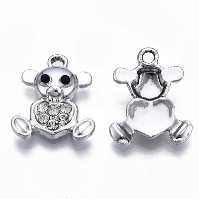 Alloy Pendants X1-ENAM-N054-51-RS-1
