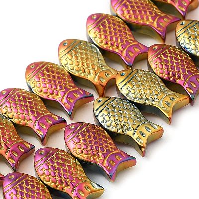 Electroplate Glass Beads Strands EGLA-C007-05E-1