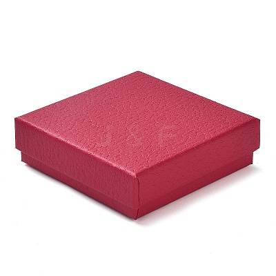Square Cardboard Necklace Box CBOX-Q038-02E-1