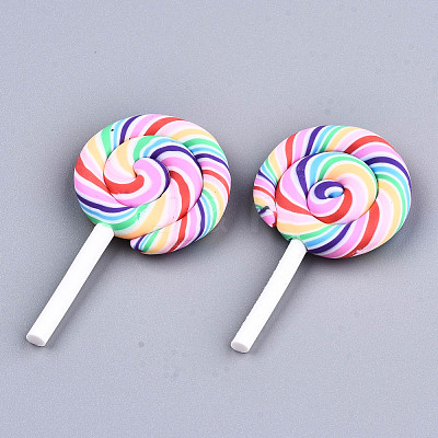 Handmade Polymer Clay Beads X-CLAY-T016-81B-1