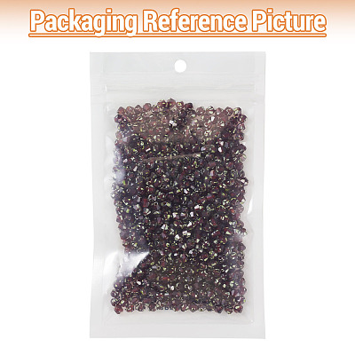 Picasso Baking Paint Glass Seed Beads SEED-TA0001-62J-1