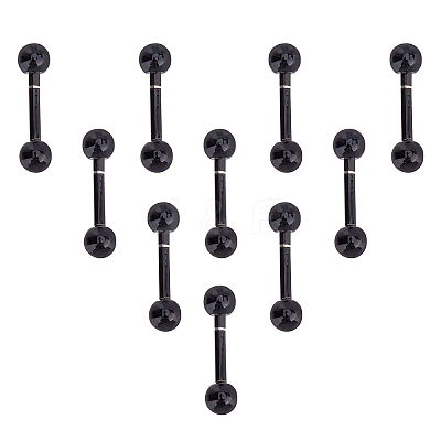 304 Stainless Steel Ball Stud Earrings EJEW-UN0001-49-1