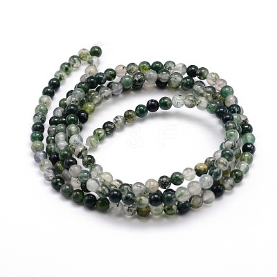 Natural Gemstone Round Bead Strands X-G-J303-07-6mm-1