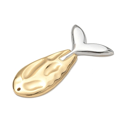 304 Stainless Steel Big Pendants SA-CBA37BC-09GP-1