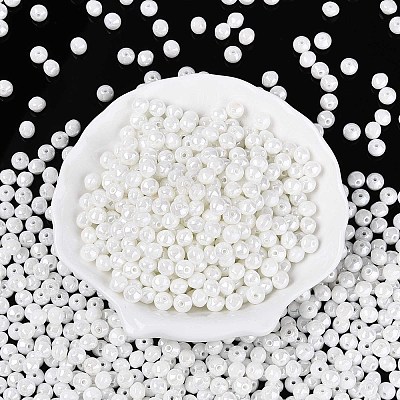 Opaque Colours Glass Seed Beads SEED-N007-34A-1