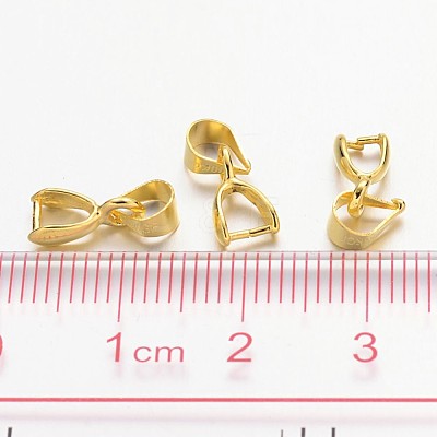 Brass Ice Pick Pinch Bails IFIN-KK08-G-1