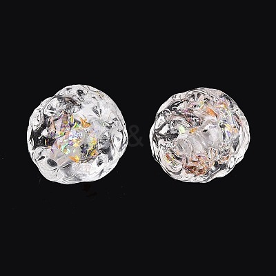 Handmade Foil Glass Beads FOIL-N029-10G-1
