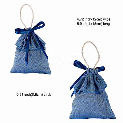 Satin Bags with Drawstring Jewelry Gift Bags ABAG-CJC0001-009C-1