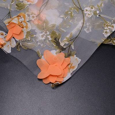 Polyester Organza Fabric ORIB-WH0005-06E-1