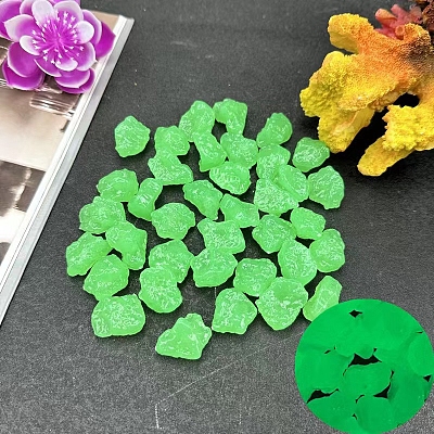 Plastic Imitation Luminous Stone Display Decoration PW-WG75281-07-1