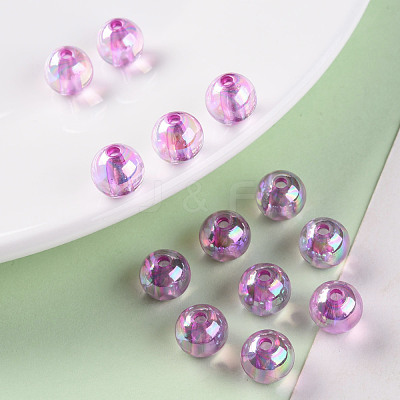 Transparent Acrylic Beads MACR-S370-B10mm-740-1