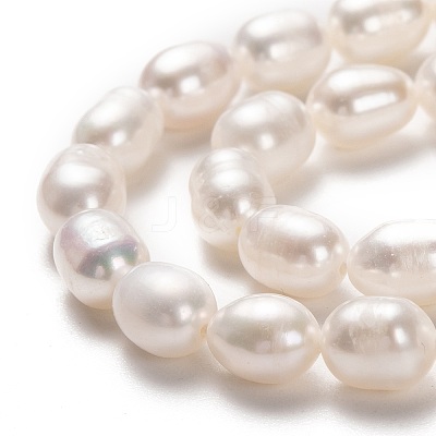 Natural Cultured Freshwater Pearl Beads Strands PEAR-L033-70-01-1