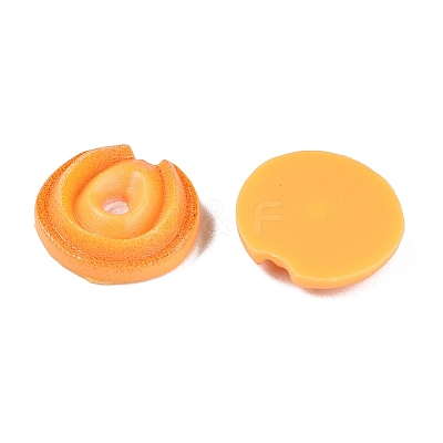 Cookie Luminous Resin Cabochons CRES-T026-02C-1