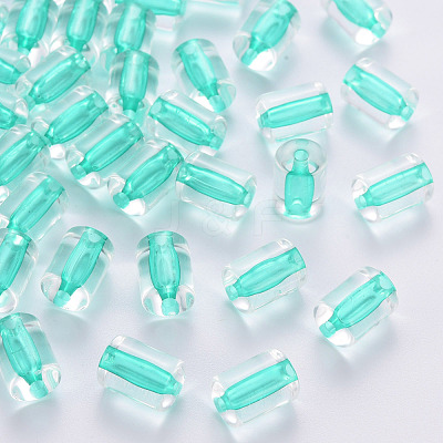 Transparent Acrylic Beads TACR-S154-17A-68-1