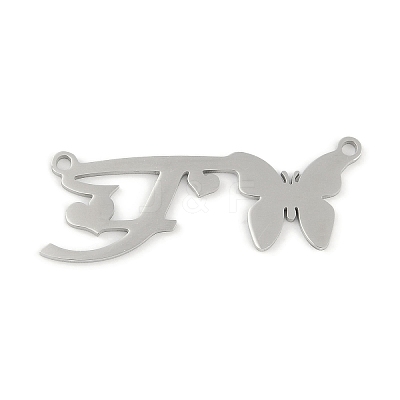 Non-Tarnish 304 Stainless Steel Pendants STAS-L279-002P-F-1
