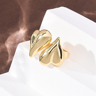 Brass Cuff Open Rings LS-RJEW-Z129-02G-06-1