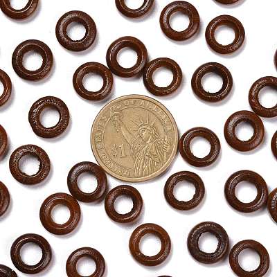 Donut Wooden Linking Rings X-WOOD-Q014-12mm-07-LF-1