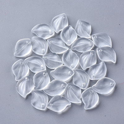Spray Painted Glass Pendants GLAA-S054-001E-01-1