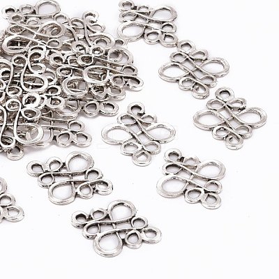 Tibetan Style Links connectors X-TIBE-4876-AS-NR-1