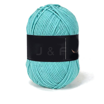 4-Ply Milk Acrylic Fiber Yarn for Tufting Gun Rugs PW-WG79AB6-81-1-1